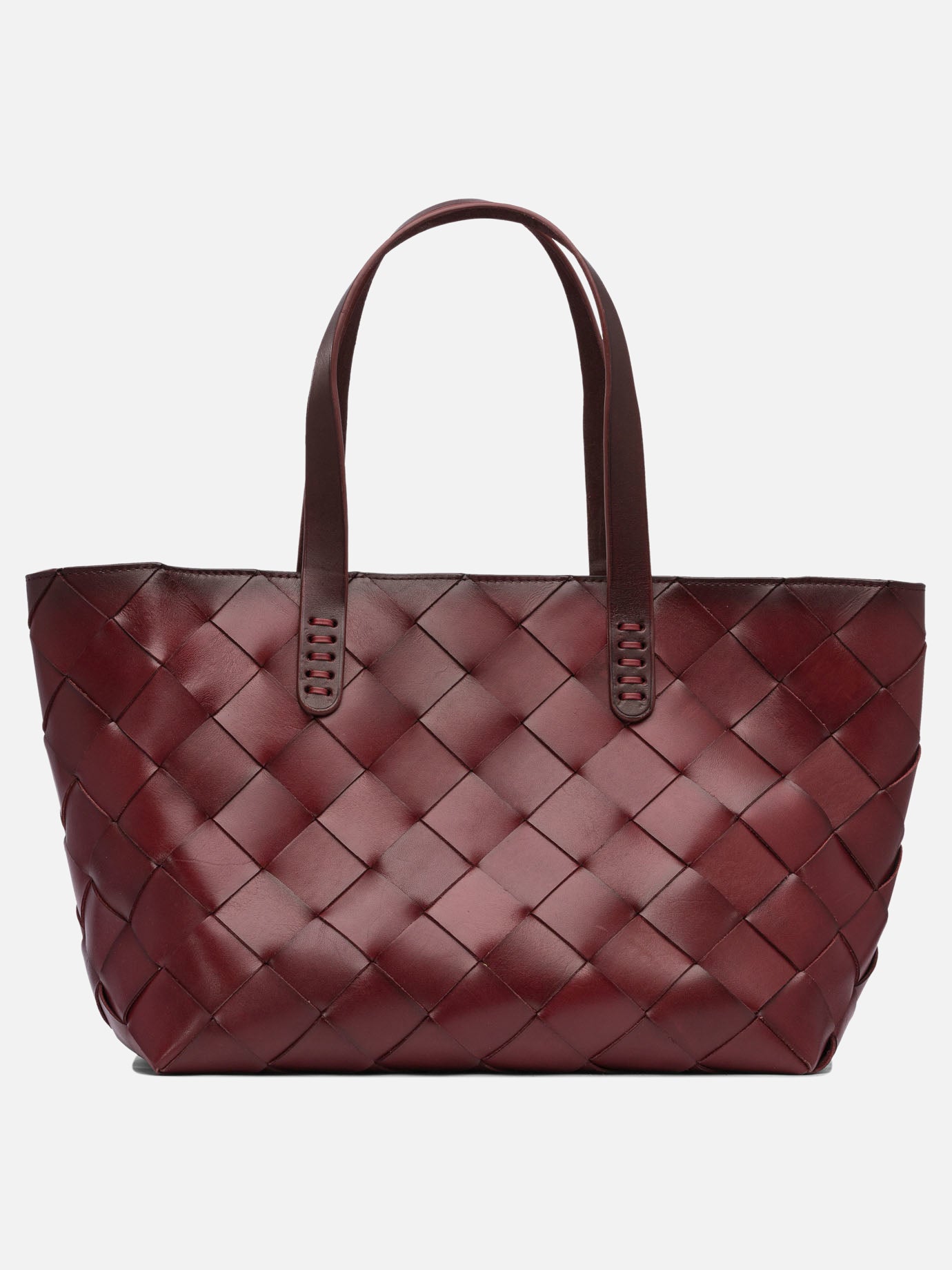 Large bags Solid colour  Bordeaux - Dragon Diffusion Women | PDP | VIETTI Online Store | Zoom-Modal
