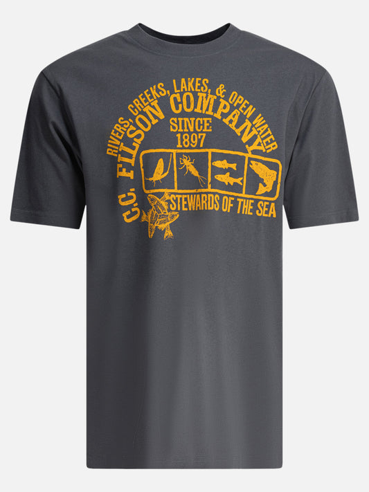 Filson "Frontier" T-shirt 16306106_S Blue 1