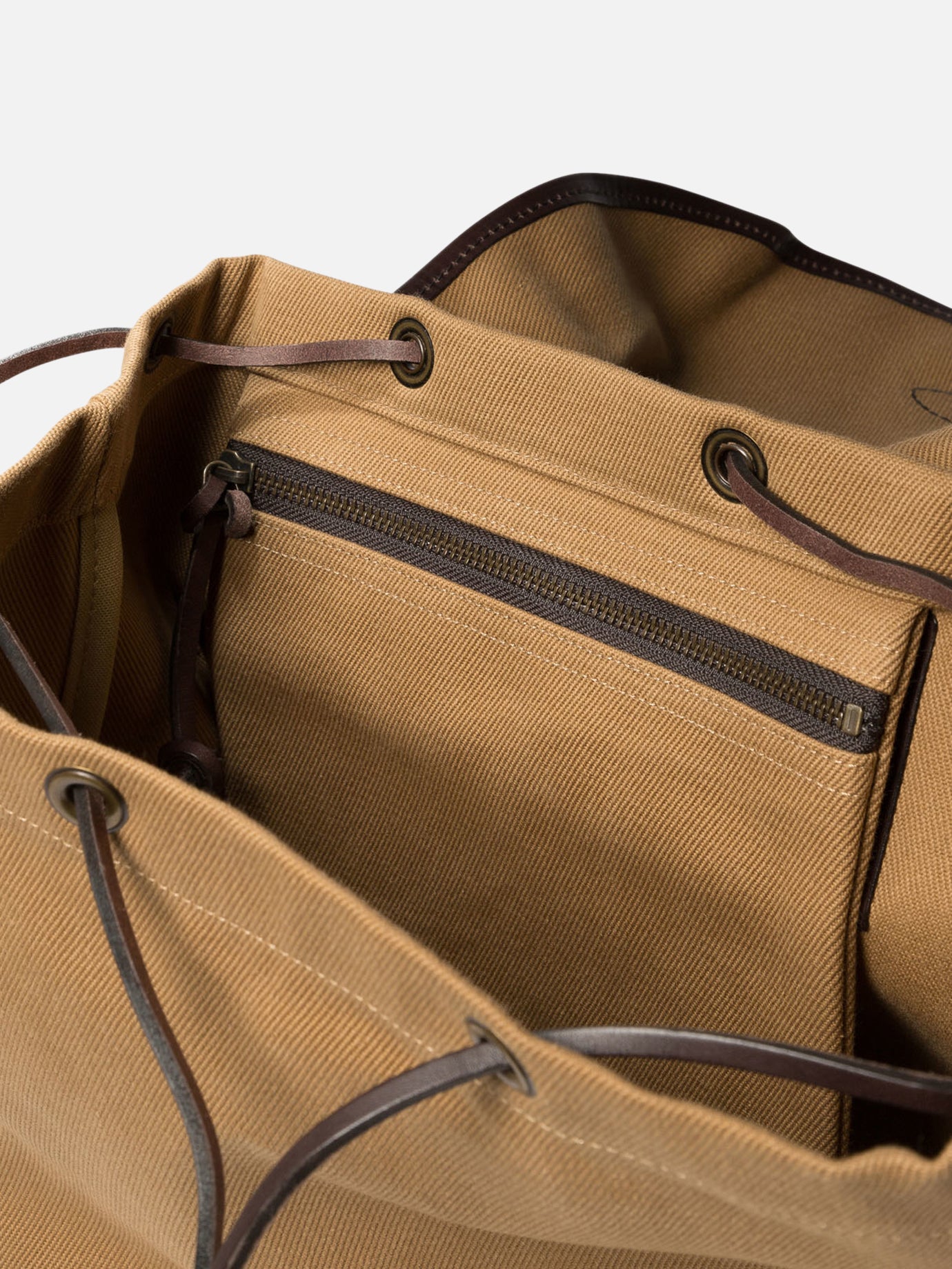 Casual backpacks 100% cotton  Beige - Filson Women | PDP | VIETTI Online Store | Zoom-Modal_5
