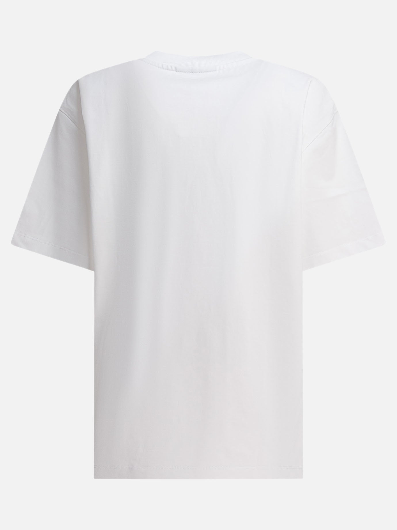Ganni Cotton t-shirt with logo 19943362_XS White thumbnail_2