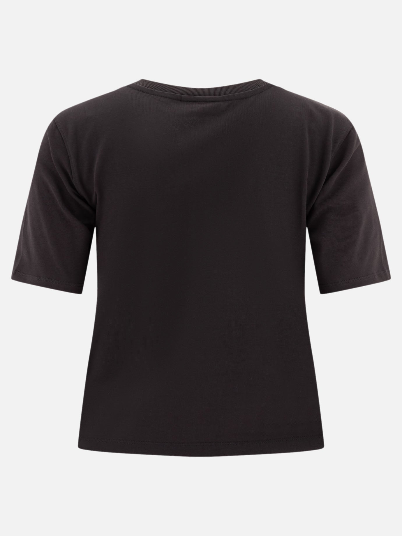 Ganni Cotton t-shirt with logo 10826693_XS Black thumbnail_2