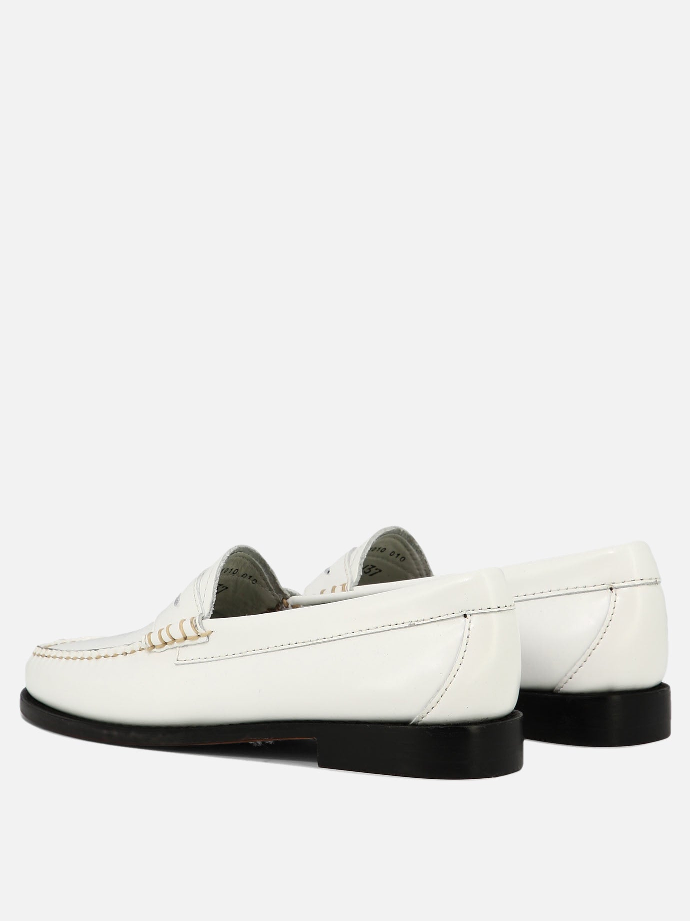 Loafers 100% leather - 80% leather 20% rubber  White - G.H. Bass &amp; Co. Women | PDP | VIETTI Online Store | thumbnail_4
