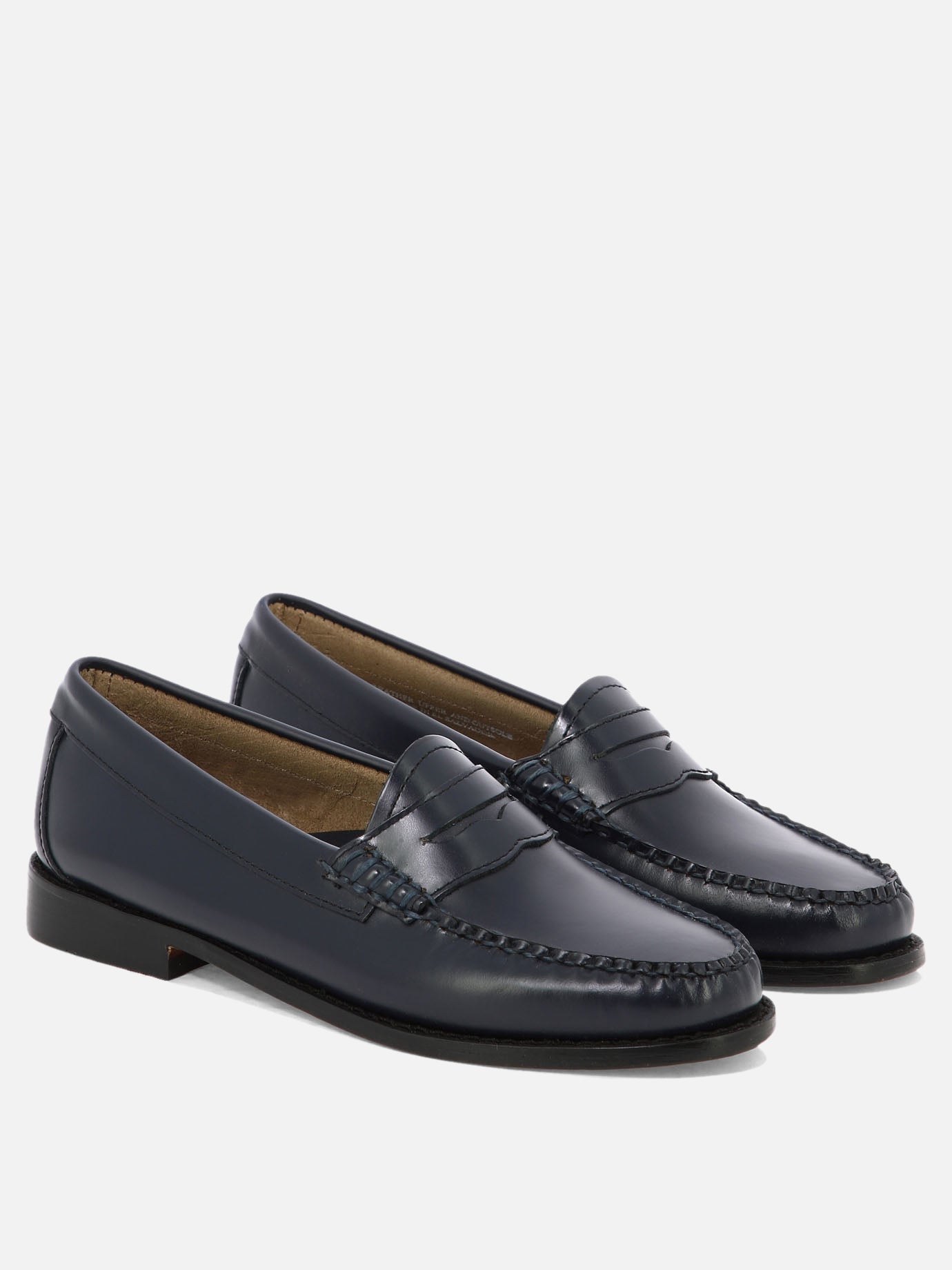 Loafers 100% leather - 80% leather 20% rubber  Blue - G.H. Bass & Co. Women | PDP | VIETTI Online Store | Zoom-Modal_2
