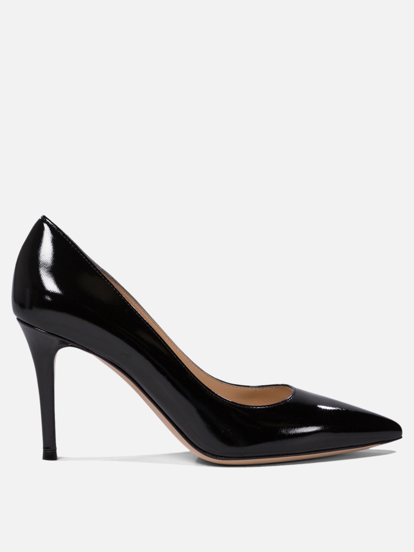 Pumps 100% patent leather - 100% leather  Black - Gianvito Rossi Women | PDP | VIETTI Online Store | thumbnail