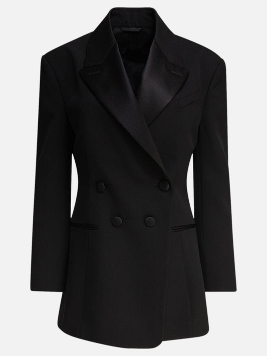 Givenchy Blazer with pleated back 13506982_38 Black 1