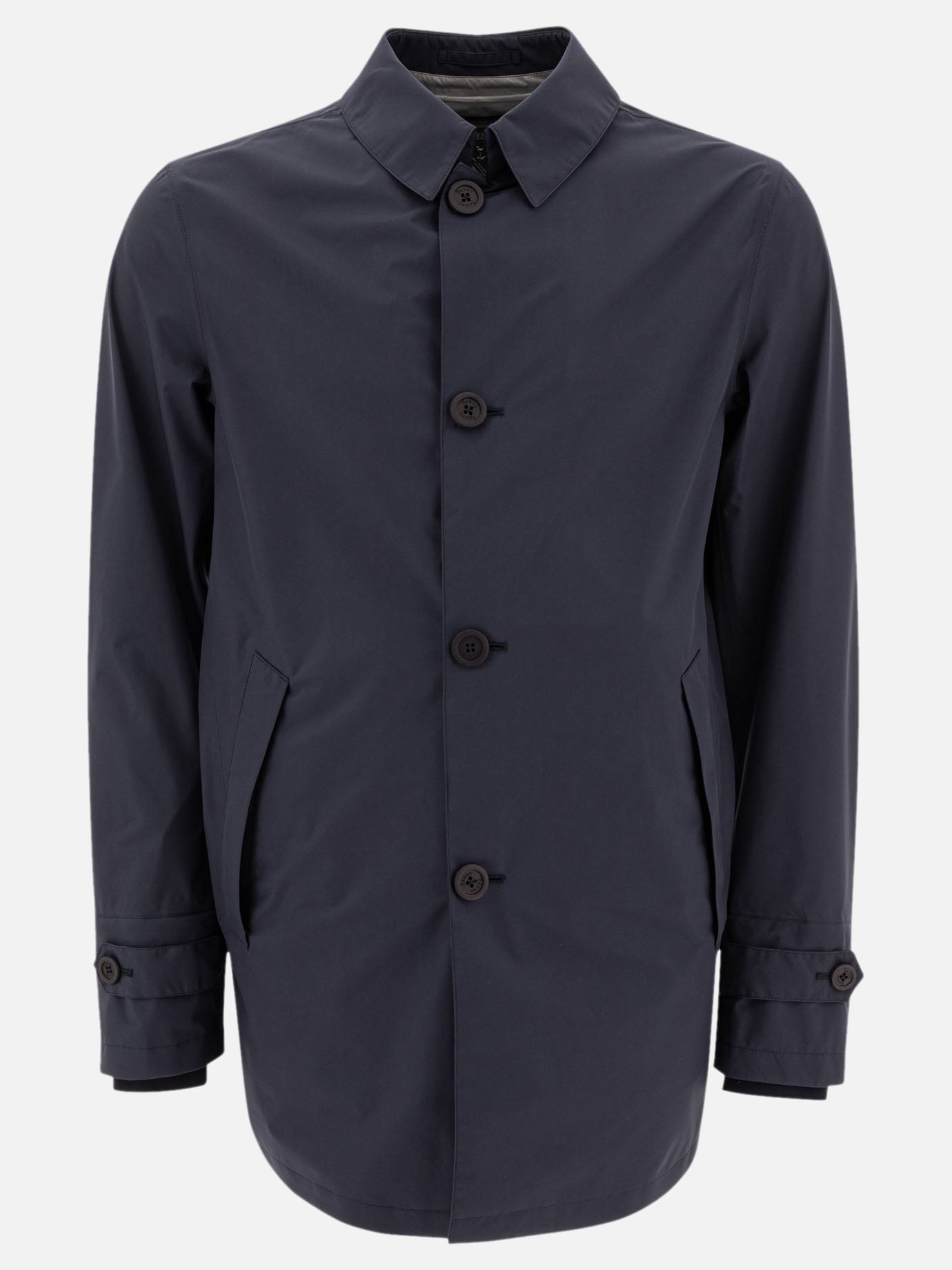 Windbreakers Solid colour  Blue - Herno Men | PDP | VIETTI Online Store | Zoom-Modal
