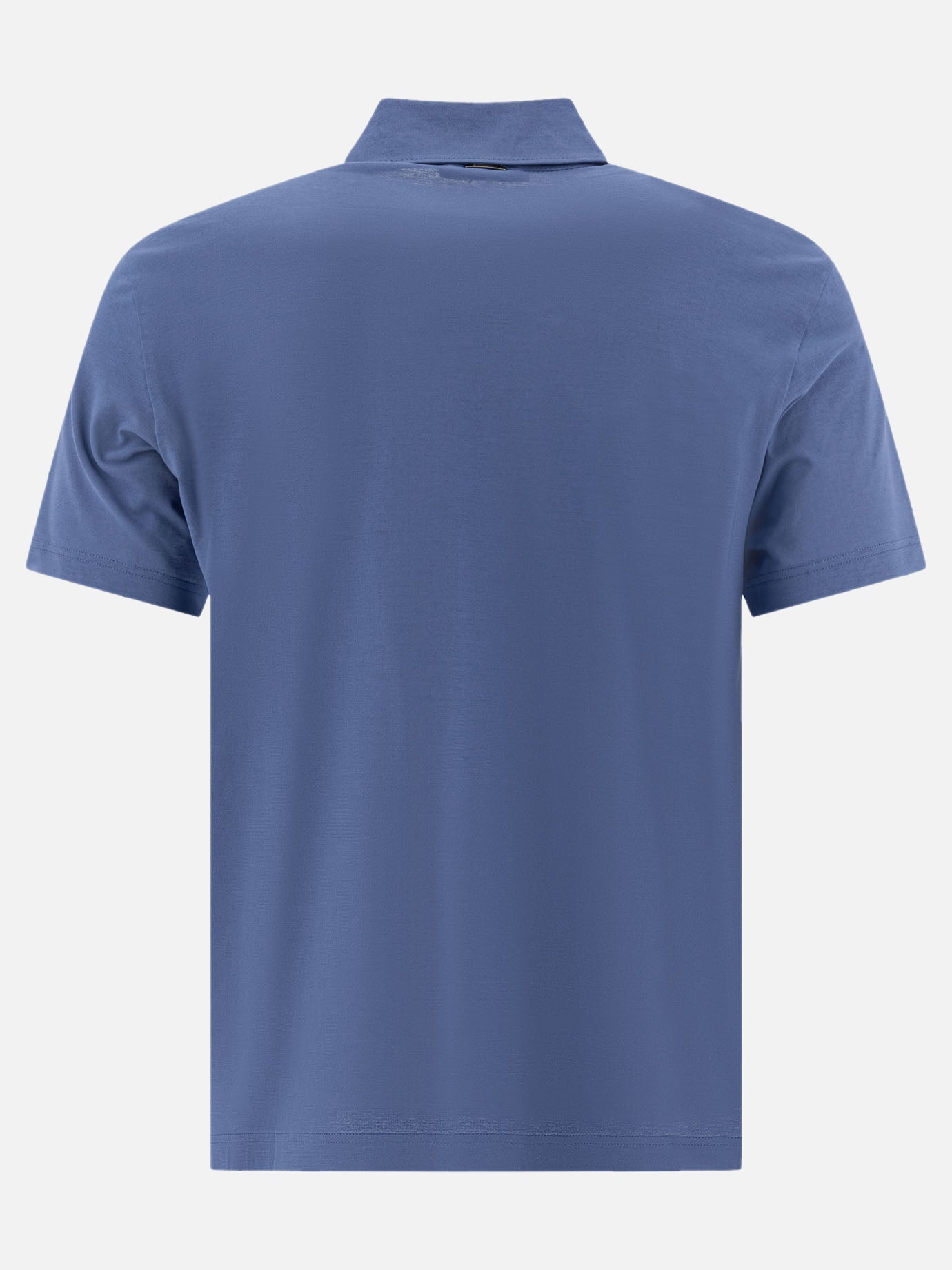 Polo shirts with buttons Solid colour  Light blue - Herno Men | PDP | VIETTI Online Store | Zoom-Modal_2
