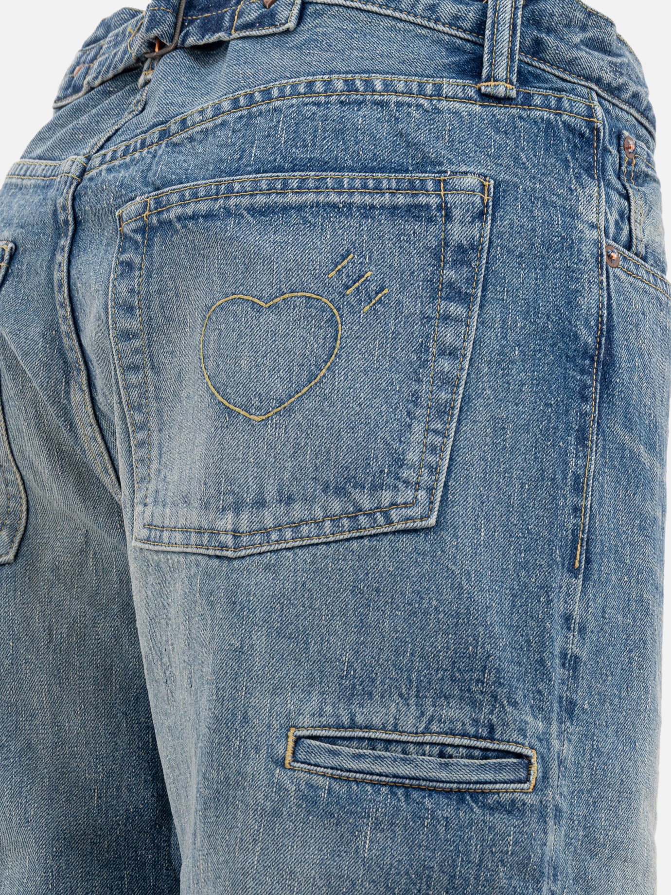 Human Made Five-pocket jeans 19732163_32 Blue thumbnail_4