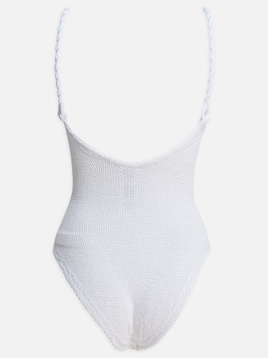 Hunza G "Camille" swimsuit 15412189_UNI White 2