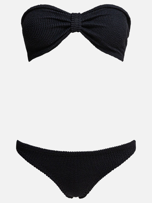 Bikinis Solid colour  Black - Hunza G Women | PLP | VIETTI Online Store 
