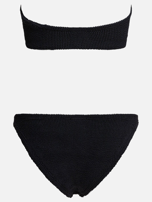 Bikinis Solid colour  Black - Hunza G Women | PLP | VIETTI Online Store | 2
