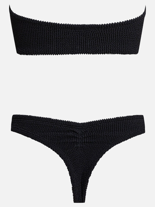 Bikinis Solid colour  Black - Hunza G Women | PLP | VIETTI Online Store | 2
