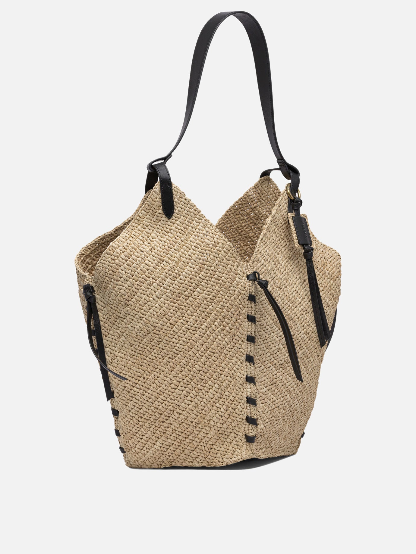 Large bags Solid colour  Beige - Isabel Marant Women | PDP | VIETTI Online Store | thumbnail_2