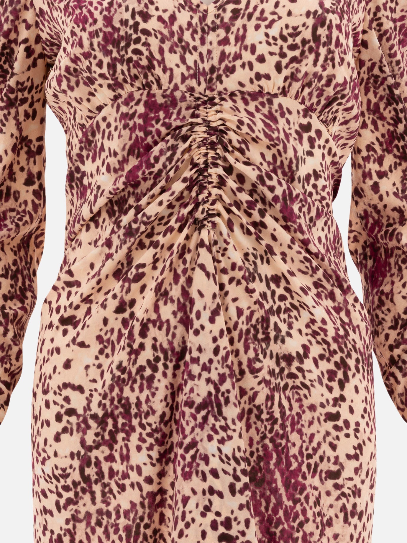 Long dresses Animal print  Purple - Isabel Marant Women | PDP | VIETTI Online Store | Zoom-Modal_3
