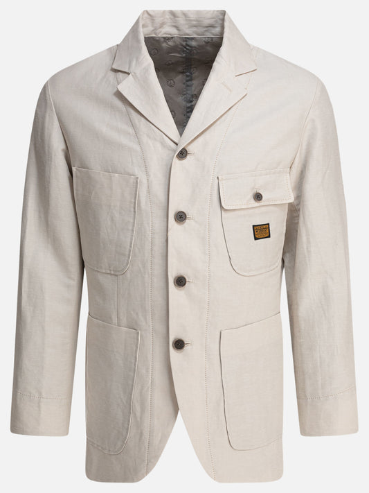 KAPITAL "BEERpt" blazer jacket 29482235_3 Beige 1