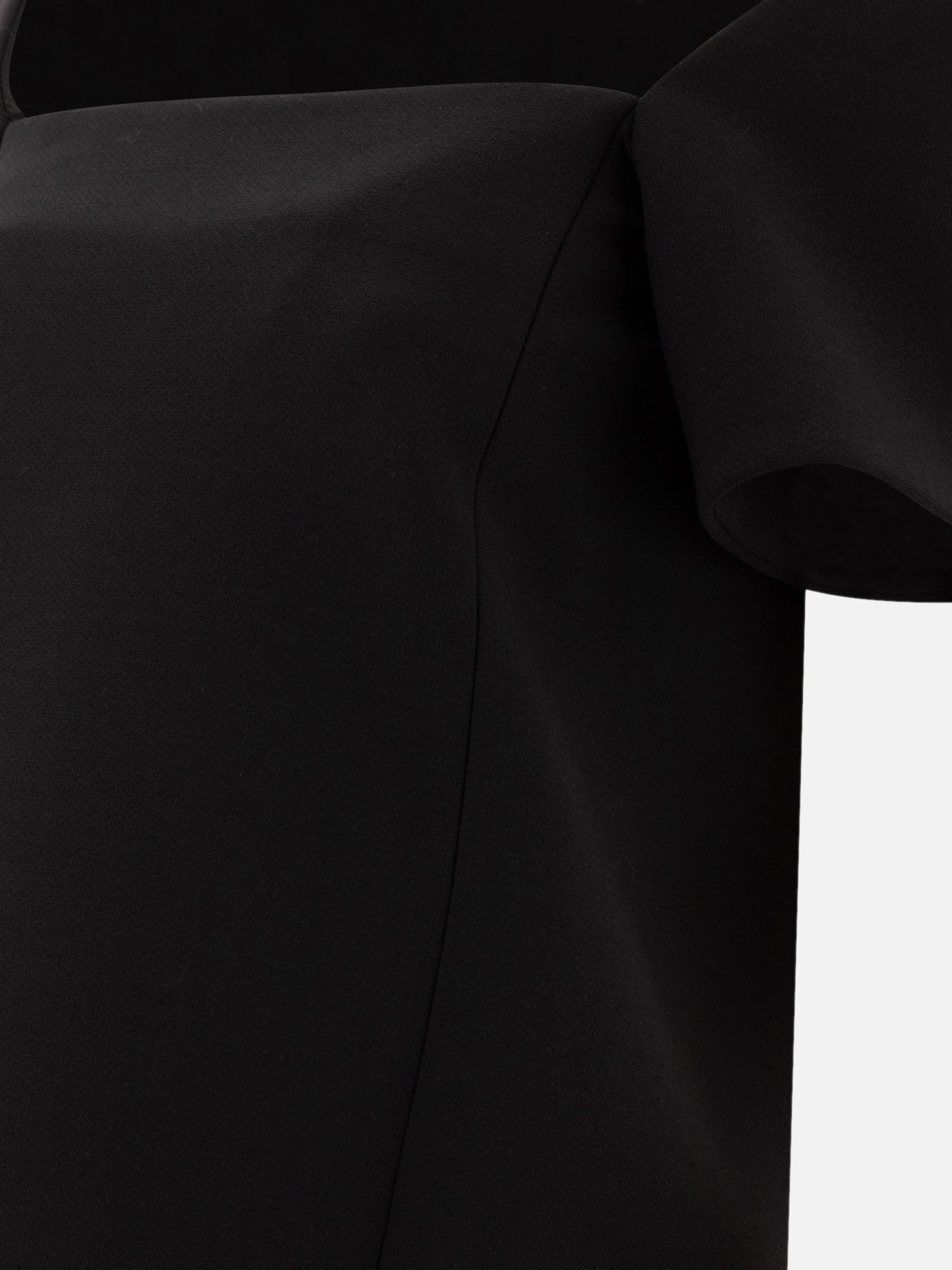 Mini dresses Solid colour  Black - Khaite Women | PDP | VIETTI Online Store | thumbnail_4