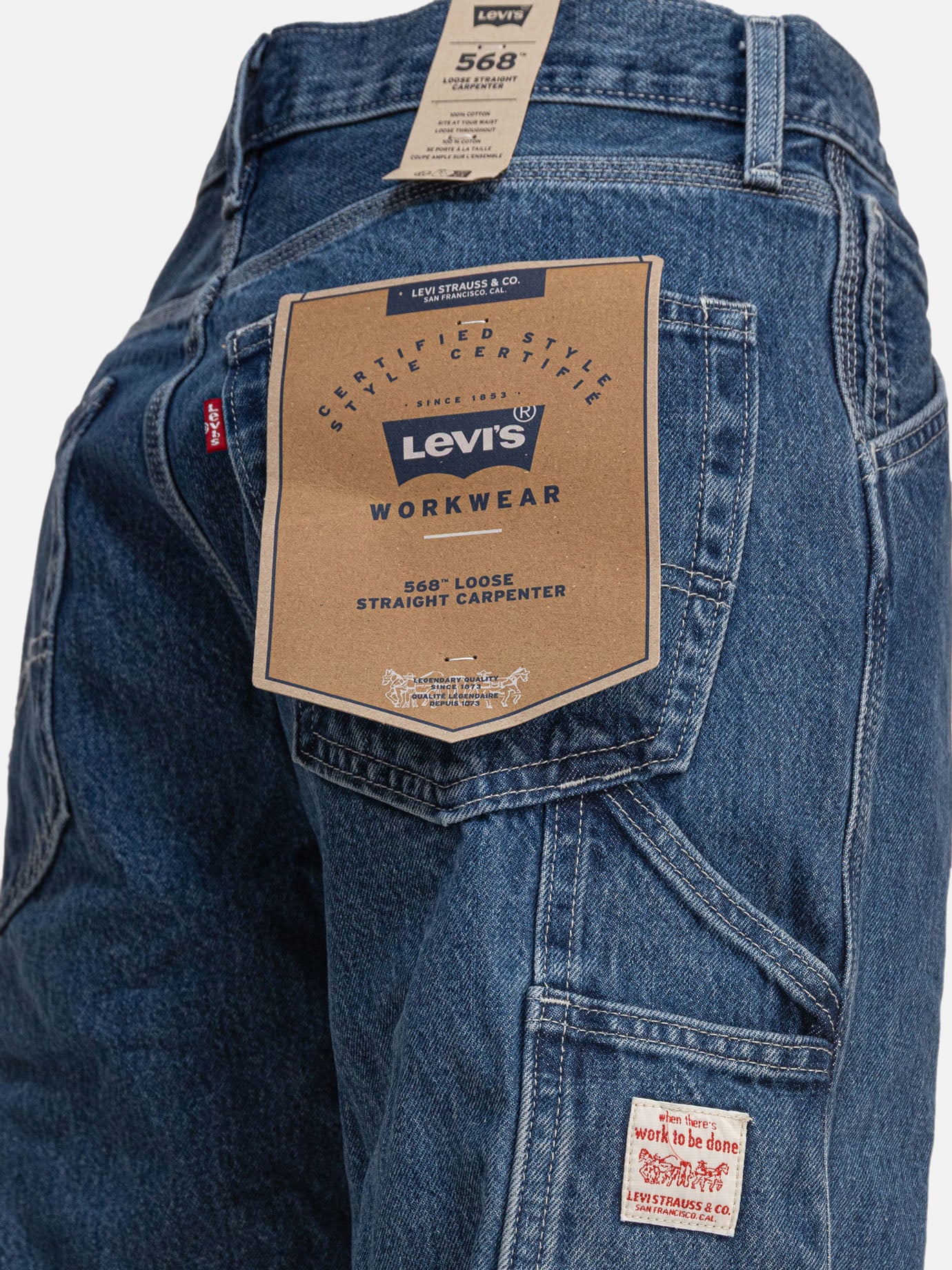 Levi&#39;s &quot;Carpenter 568™ Loose Straight&quot; jeans 11541289_31/32 Blue thumbnail_4