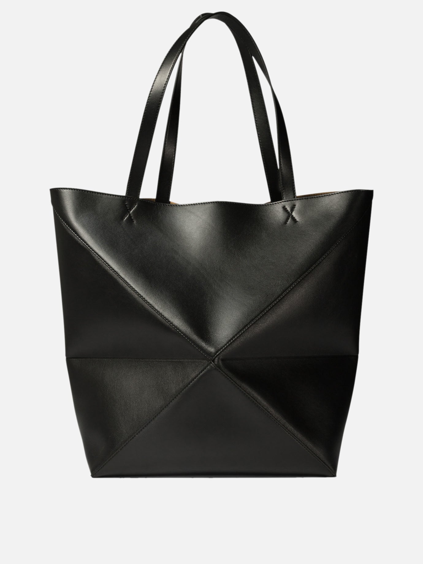 "Puzzle Fold Tote XL" shoulder bag