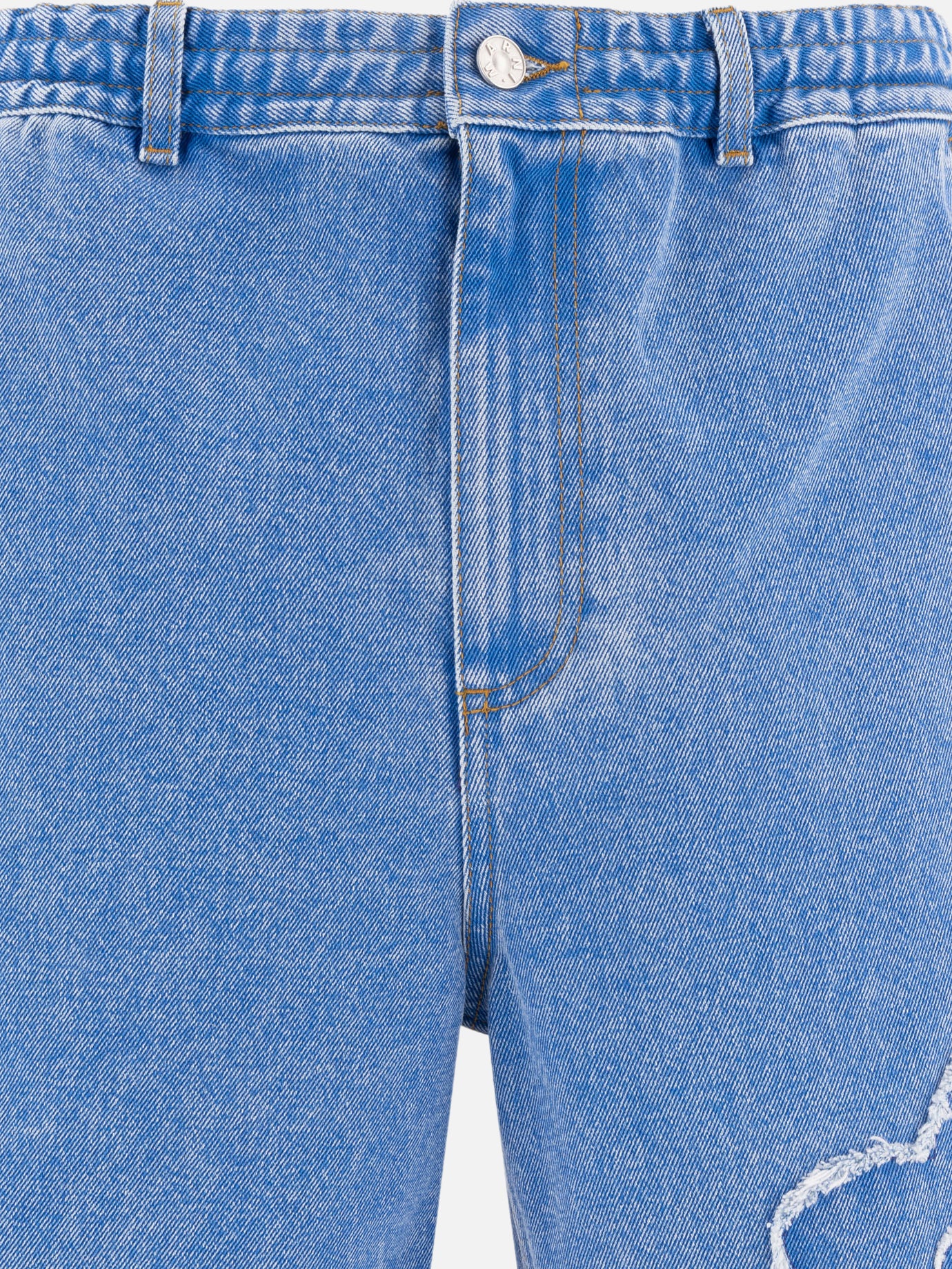 Marni Bermuda shorts with applications 15399048_31 Blue thumbnail_3