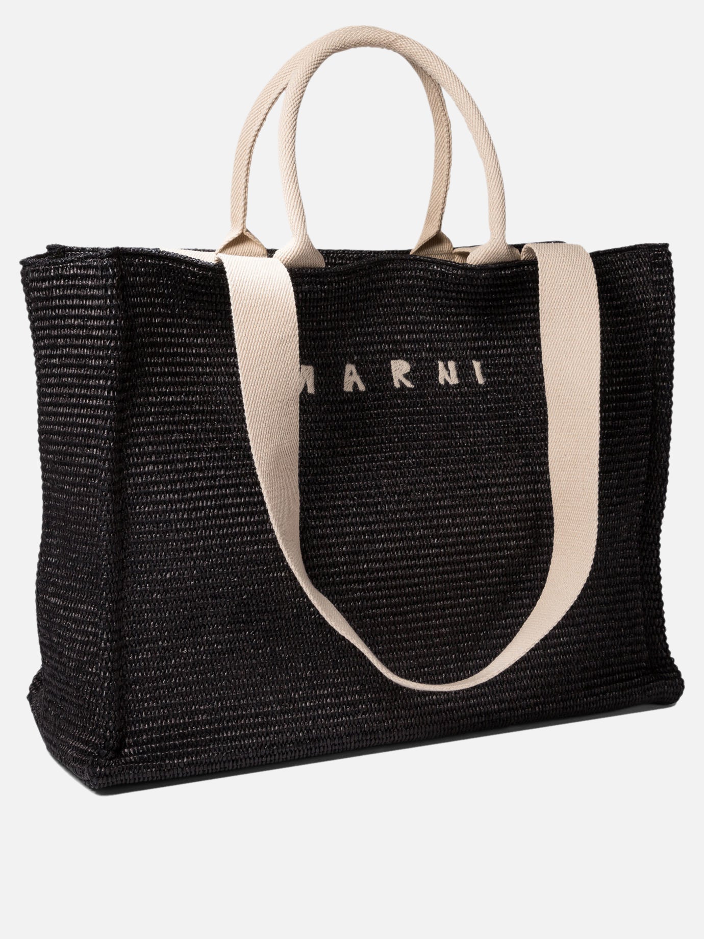 Large bags 52% cotton 48% polyamide  Black - Marni Women | PDP | VIETTI Online Store | thumbnail_2