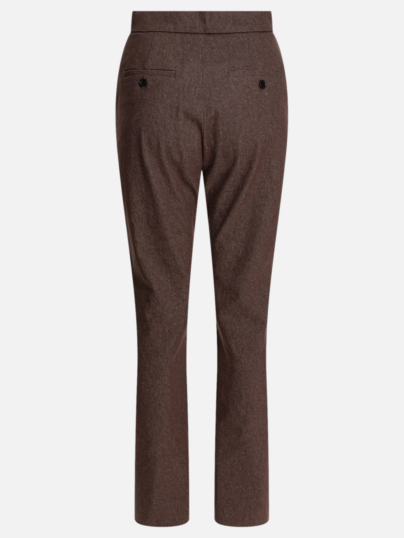 Leisure trousers Solid colour  Brown - Max Mara Women | PDP | VIETTI Online Store | thumbnail_2