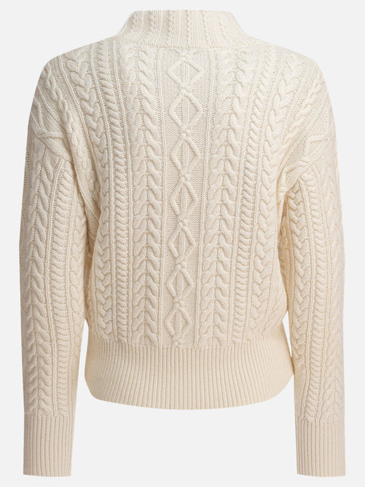 Max Mara Wool and cashmere sweater 14492125_S White 2