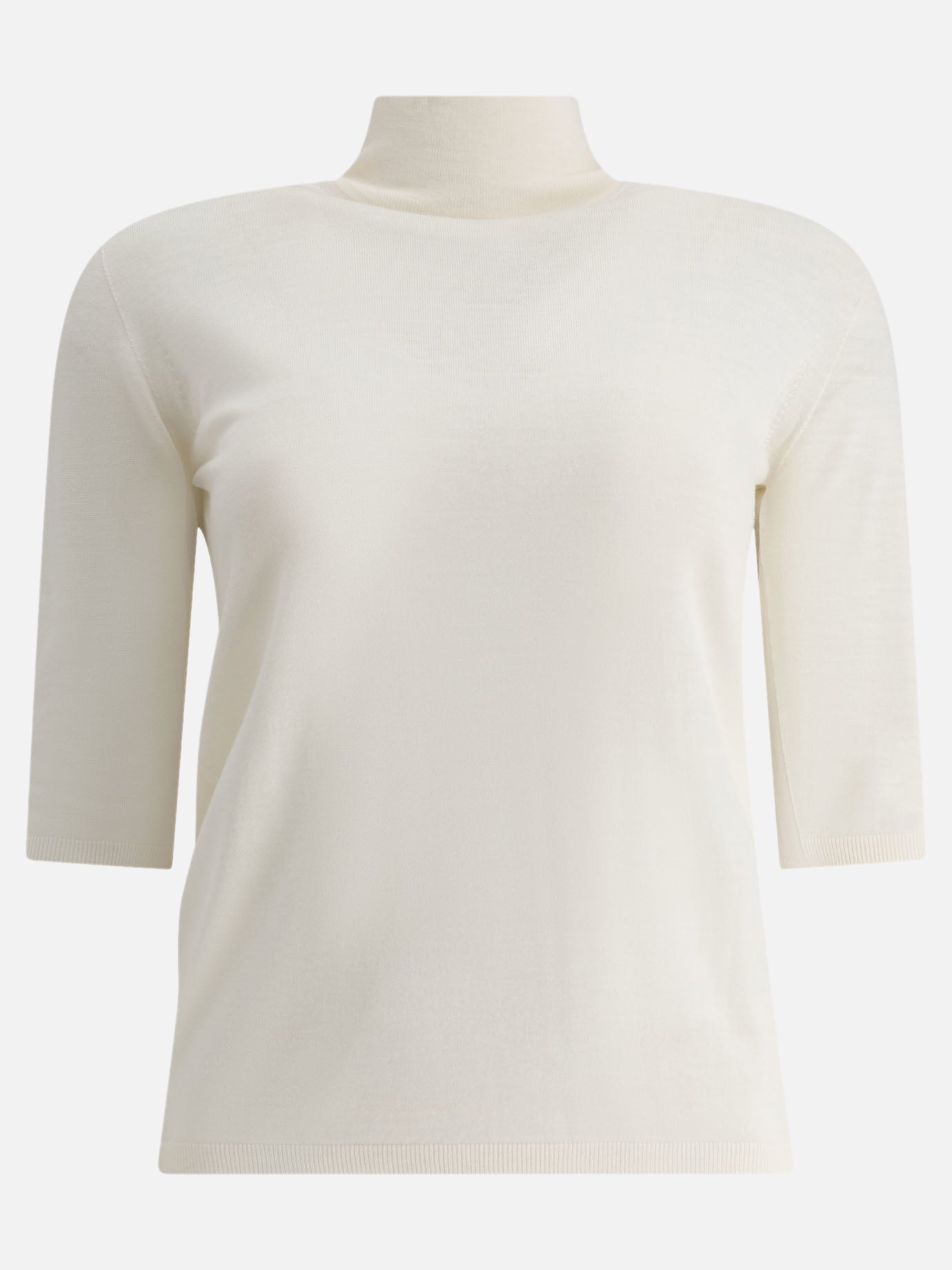 Turtleneck sweaters Solid colour  White - Max Mara Women | PDP | VIETTI Online Store | thumbnail