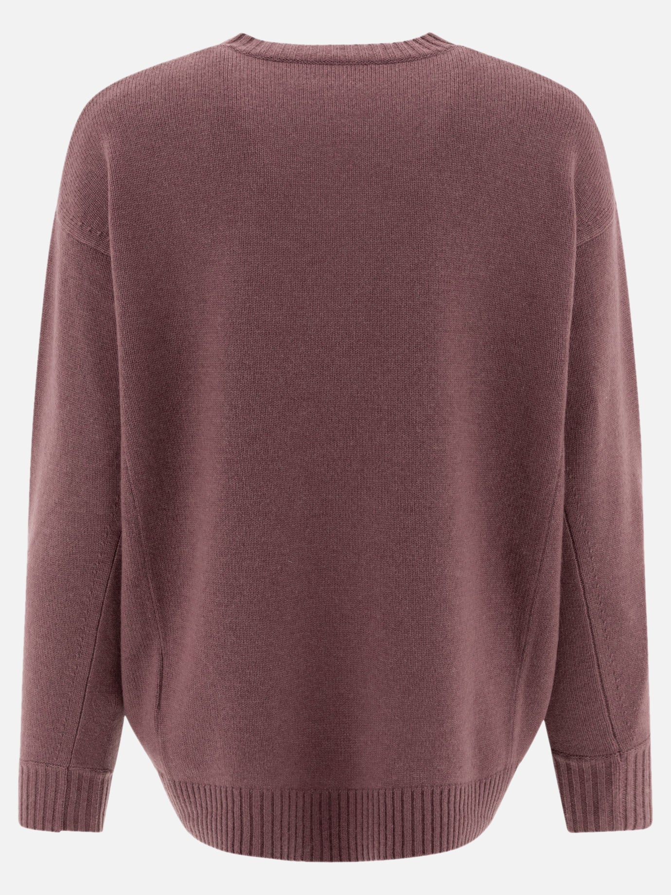Crewneck sweaters Solid colour  Purple - Max Mara Women | PDP | VIETTI Online Store | thumbnail_2