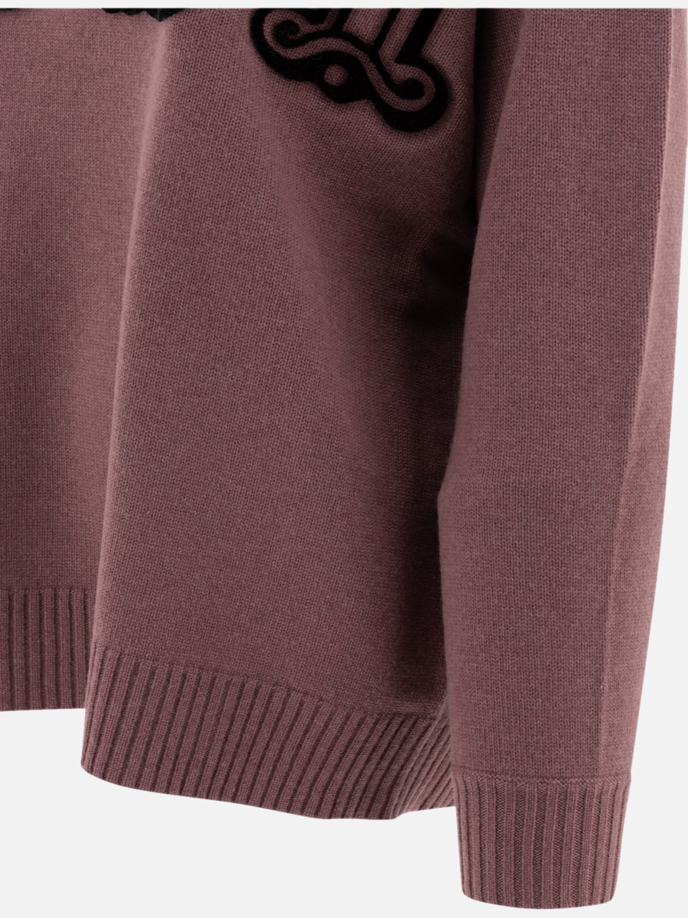 Crewneck sweaters Solid colour  Purple - Max Mara Women | PDP | VIETTI Online Store | thumbnail_4