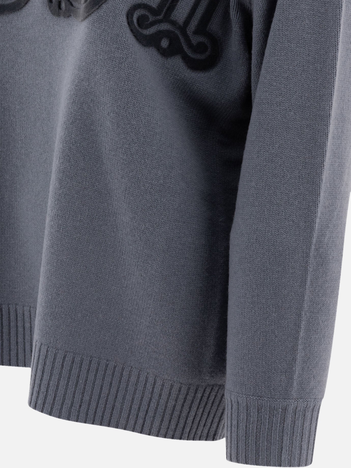 Crewneck sweaters Solid colour  Light blue - Max Mara Women | PDP | VIETTI Online Store | thumbnail_4