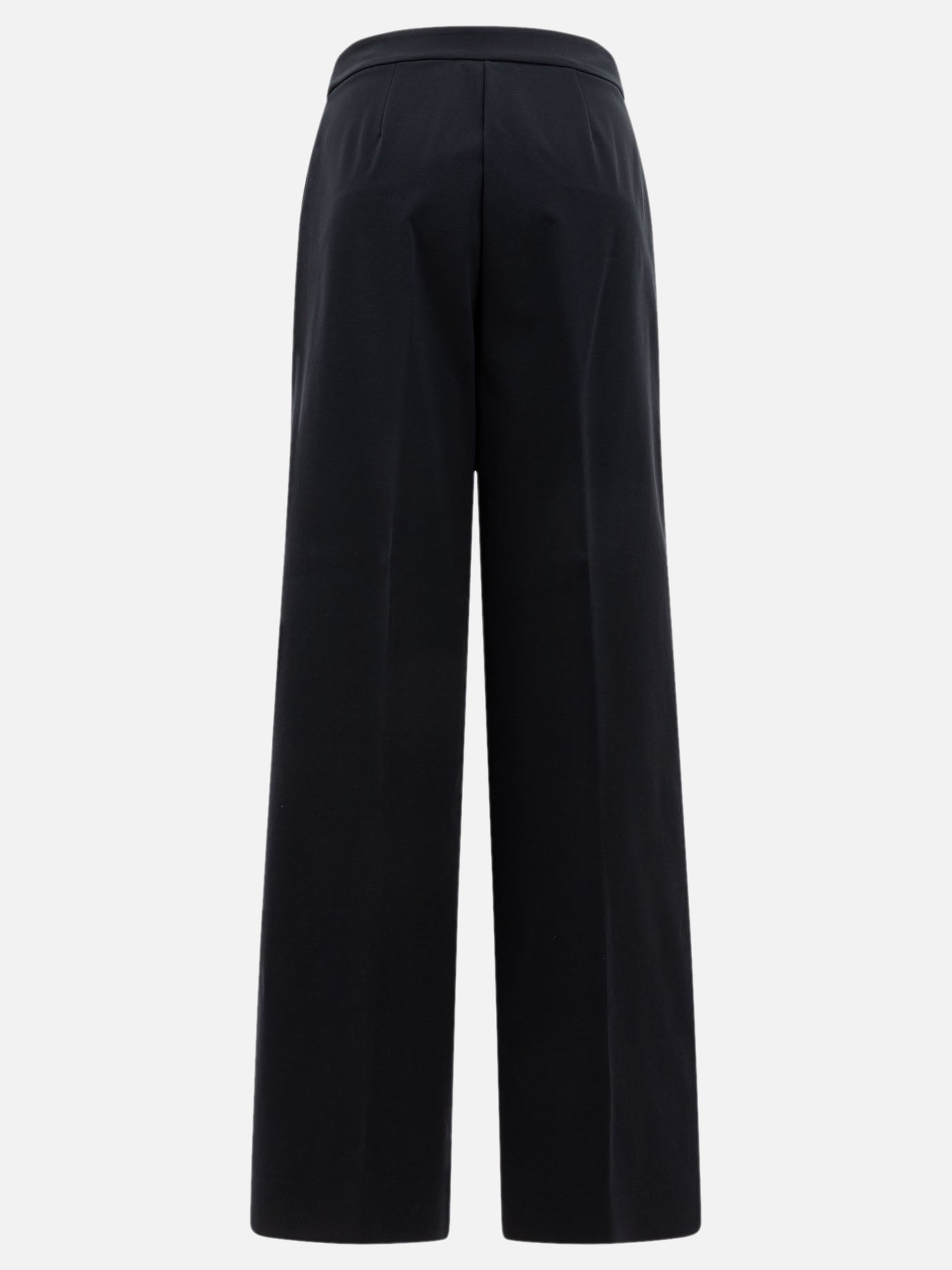 Max Mara Straight-leg trousers Black