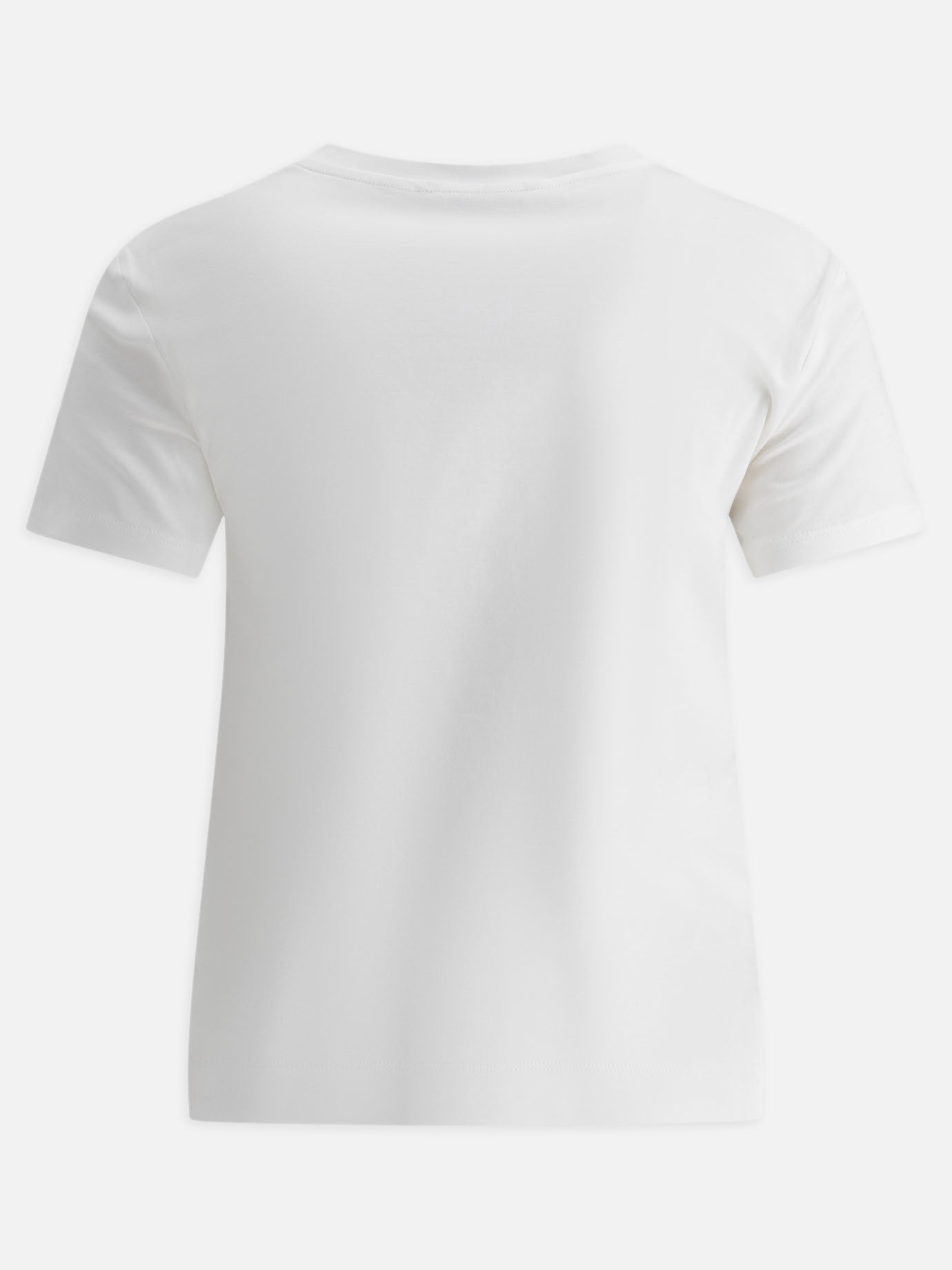 Crewneck t-shirts Solid colour  White - Max Mara Women | PDP | VIETTI Online Store | Zoom-Modal_2
