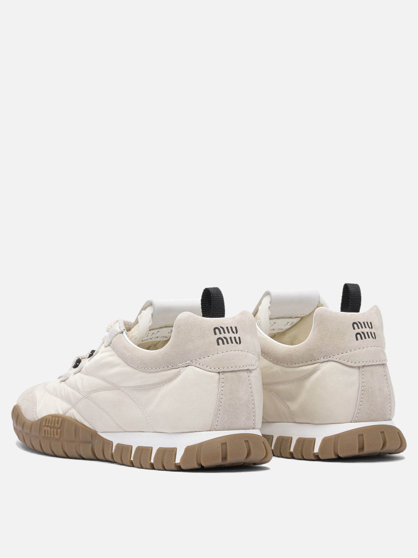 Miu Miu "Tyre" sneakers Beige