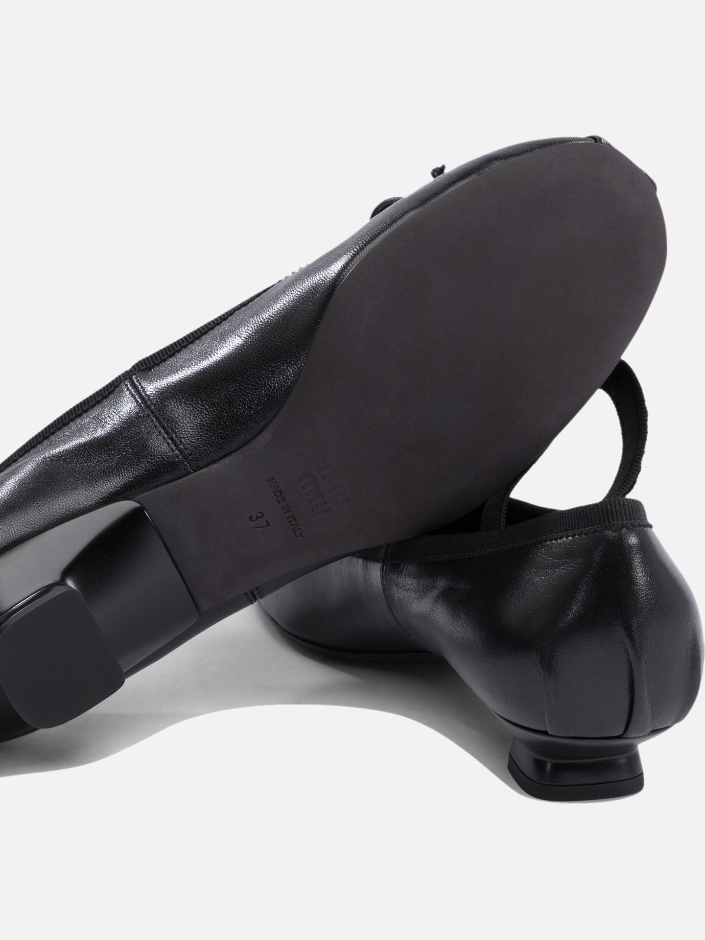 Miu Miu Mary Jane ballet flats 14250500_37 Black thumbnail_5