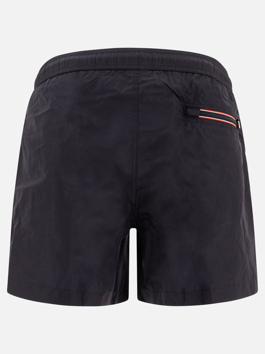 Moncler Swim shorts with logo 14743539_S Blue 2