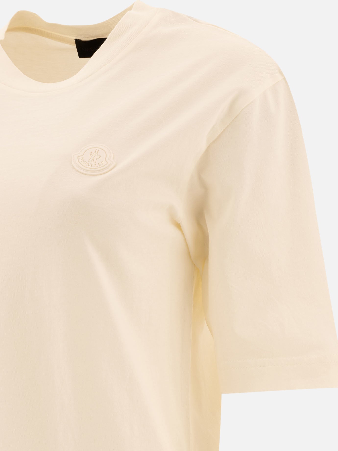 Crewneck t-shirts Logo  White - Moncler Women | PDP | VIETTI Online Store | thumbnail_4