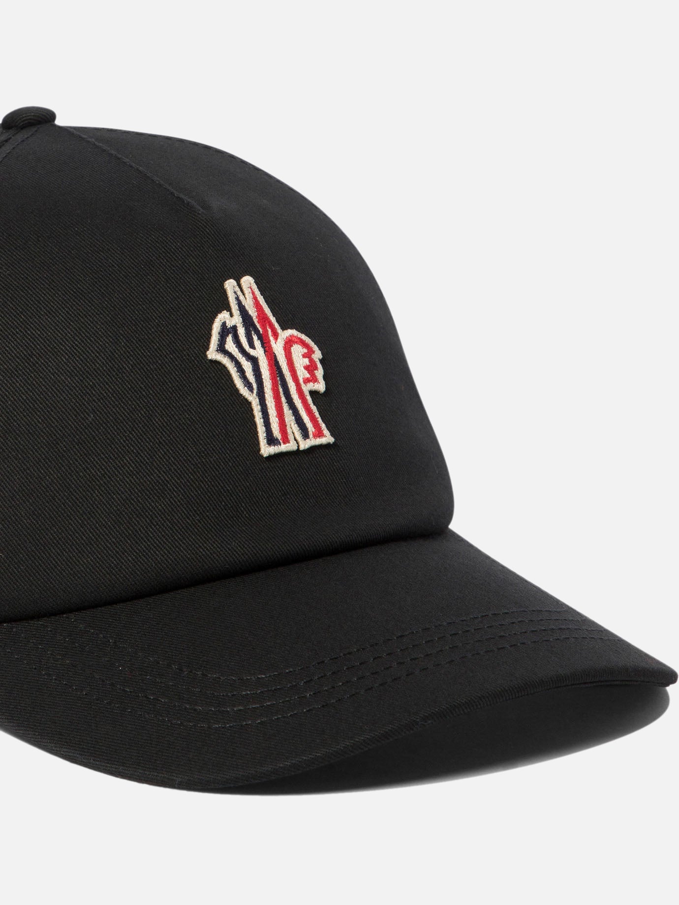 Moncler Grenoble Gabardine baseball cap 11616111_UNI Black thumbnail_4