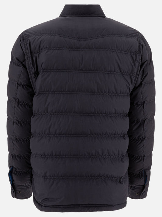 Down jackets Solid colour  Blue - Moncler Grenoble Men | PLP | VIETTI Online Store | 2
