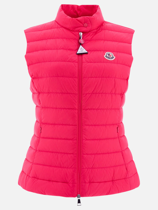 Moncler Igens down vest 13569042_0 Fuchsia 1