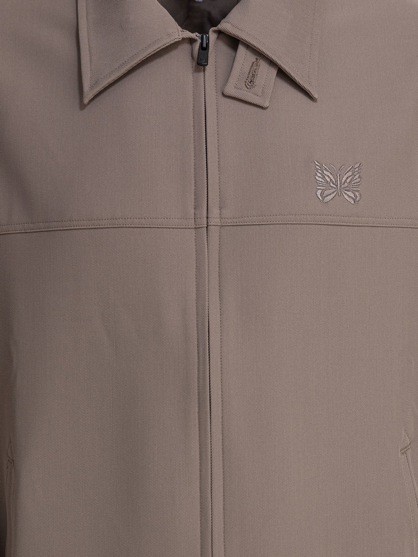 Overshirt jackets Solid colour  Beige - Needles Men | PDP | VIETTI Online Store | thumbnail_3