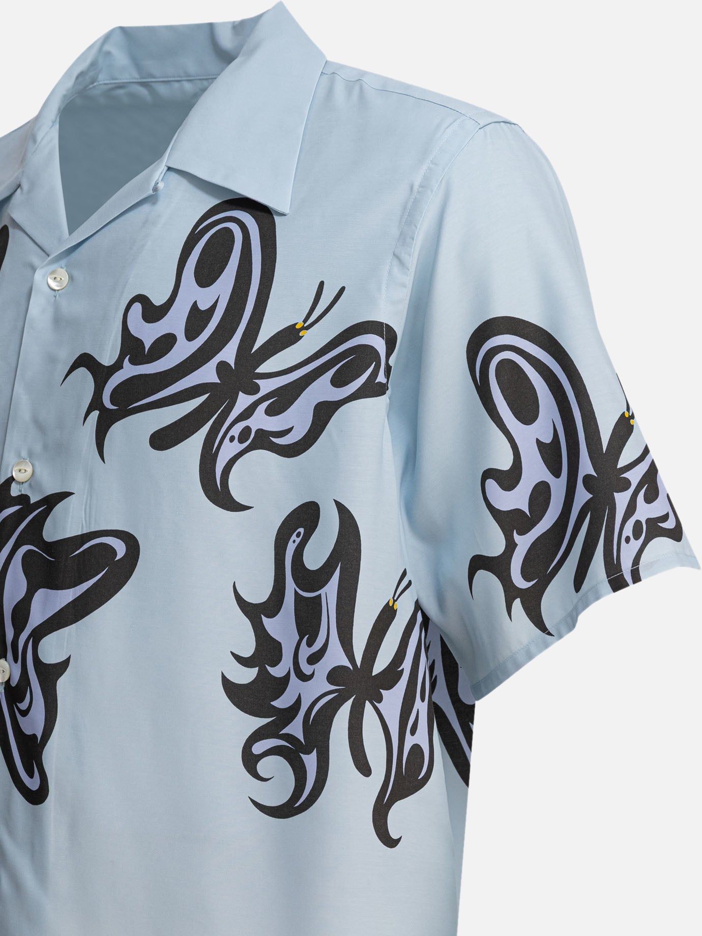 Casual shirts Print  Light blue - Needles Men | PDP | VIETTI Online Store | thumbnail_4