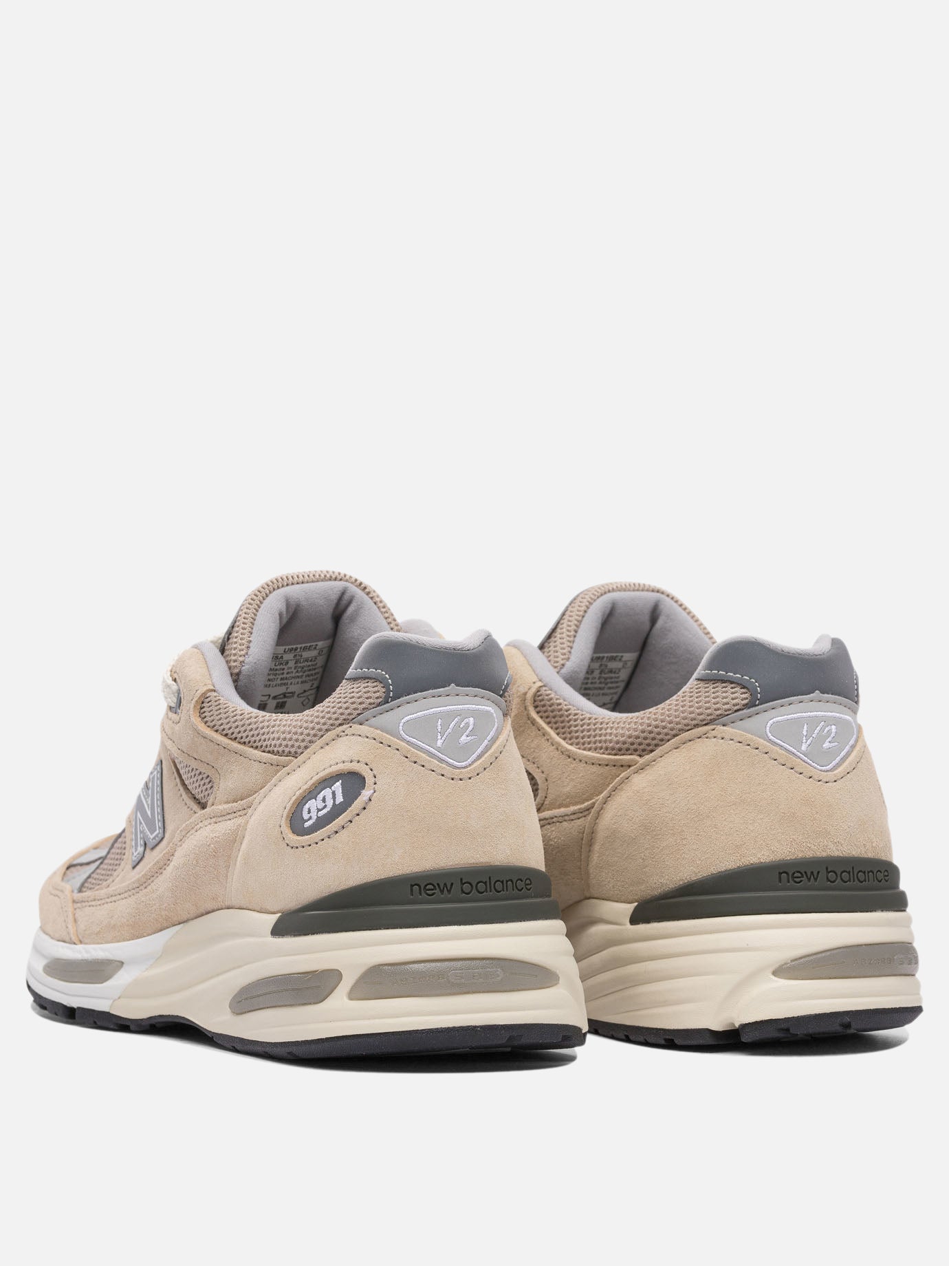 Low top sneakers 90% suede 10% mesh - 100% rubber  Beige - New Balance Men | PDP | VIETTI Online Store | thumbnail_4