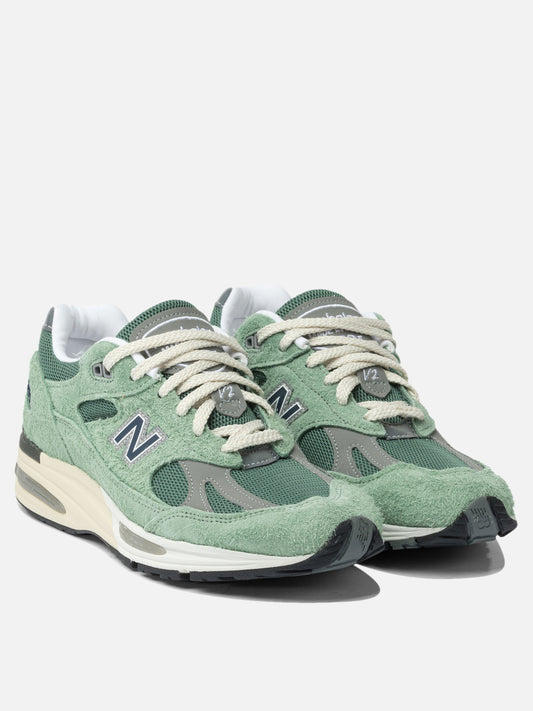 Low top sneakers 50% mesh 50% leather - 100% rubber  Green - New Balance Men | PDP | VIETTI Online Store | 2
