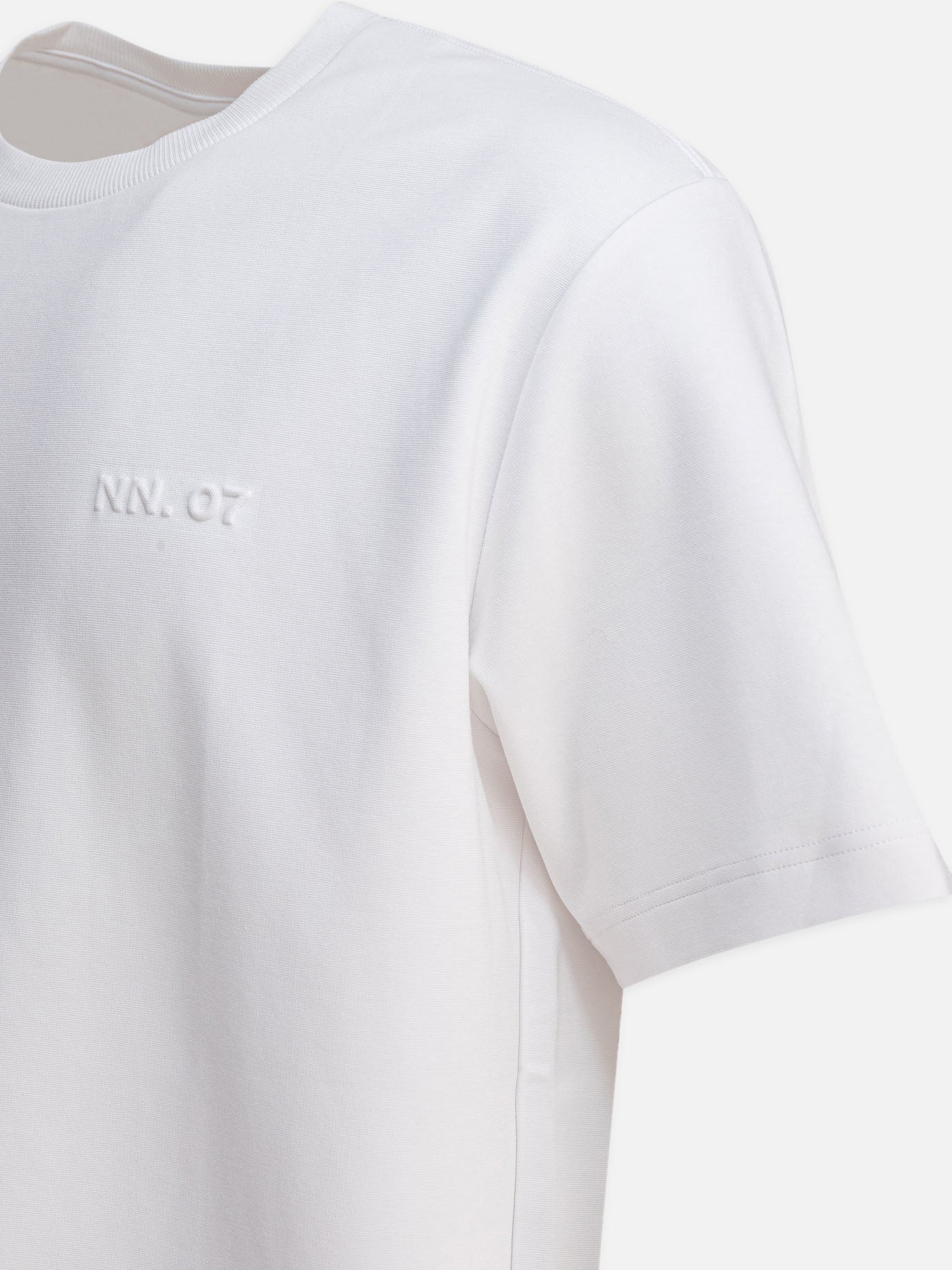 NN.07 &quot;Nat&quot; T-shirt 17140665_S White thumbnail_4