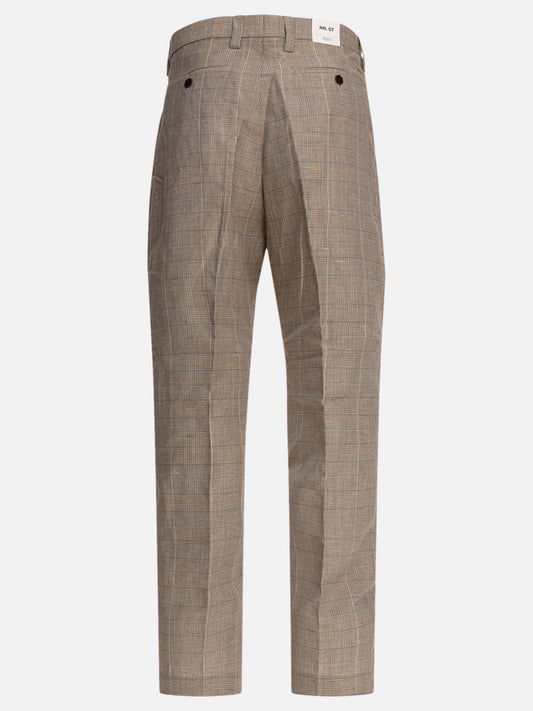 Leisure trousers Prince of Wales  Brown - NN.07 Men | PLP | VIETTI Online Store | 2
