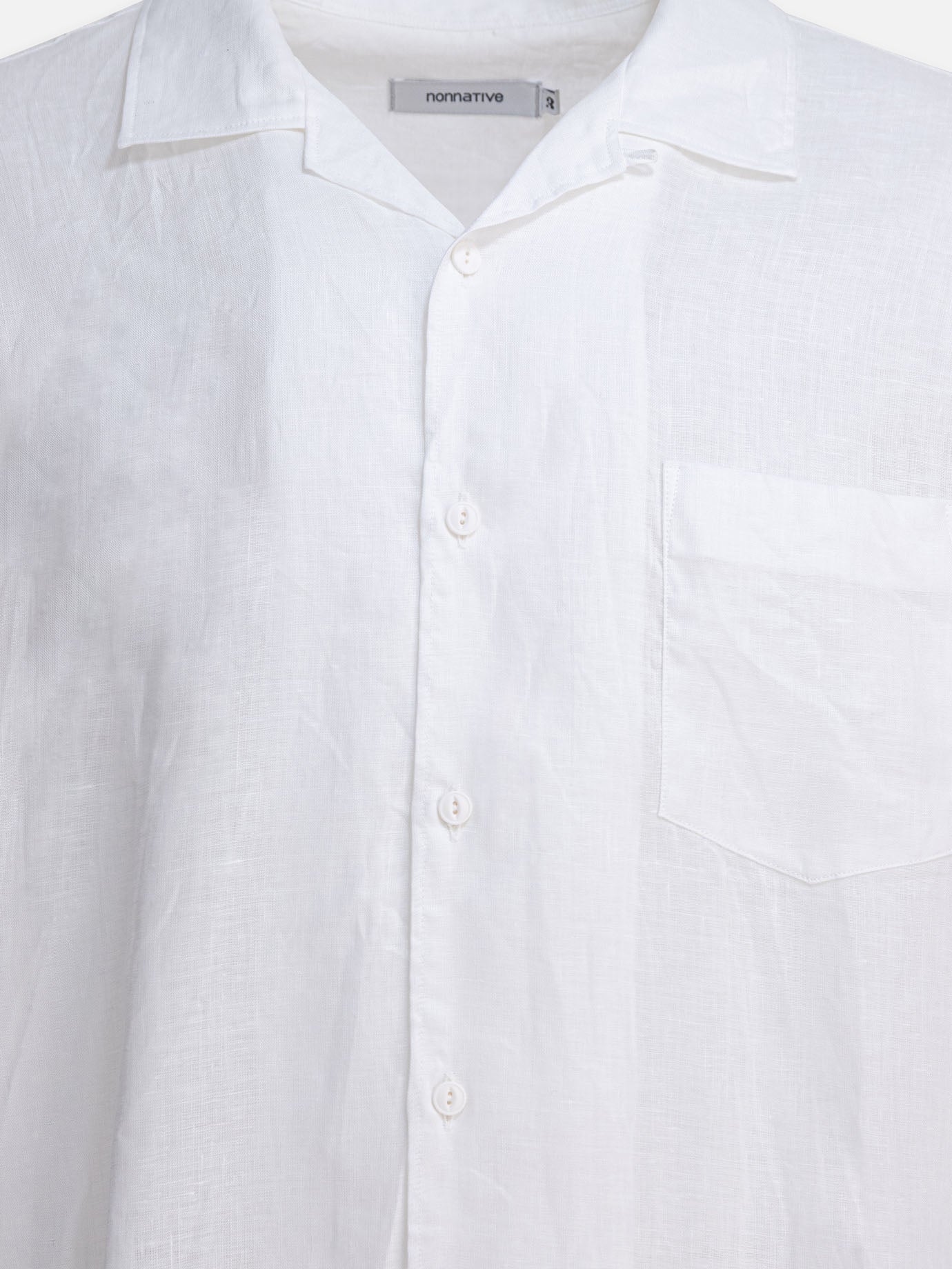 Casual shirts Solid colour  White - nonnative Men | PDP | VIETTI Online Store | thumbnail_3