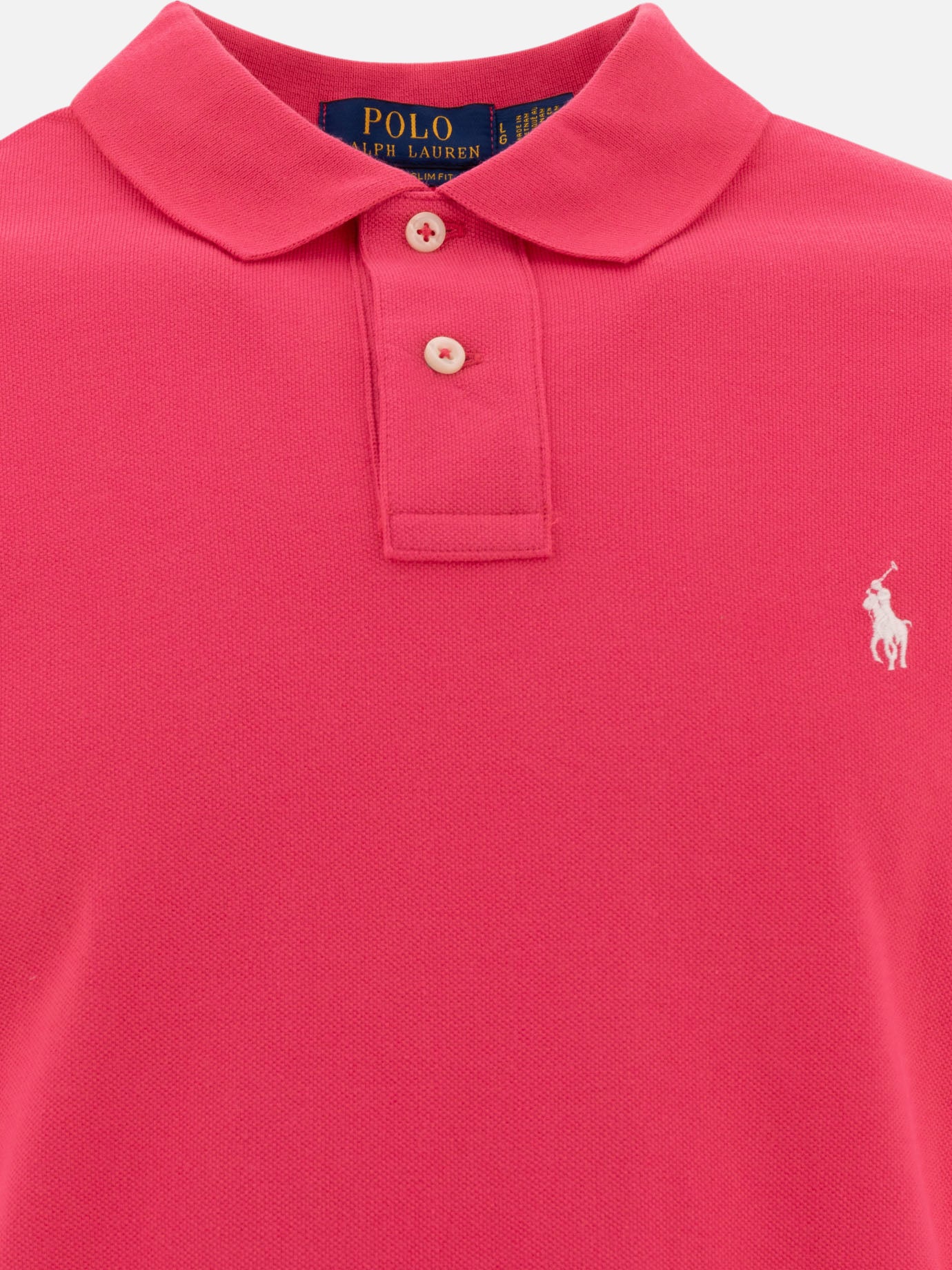 Polo shirts with buttons Logo  Pink - Polo Ralph Lauren Men | PDP | VIETTI Online Store | Zoom-Modal_3
