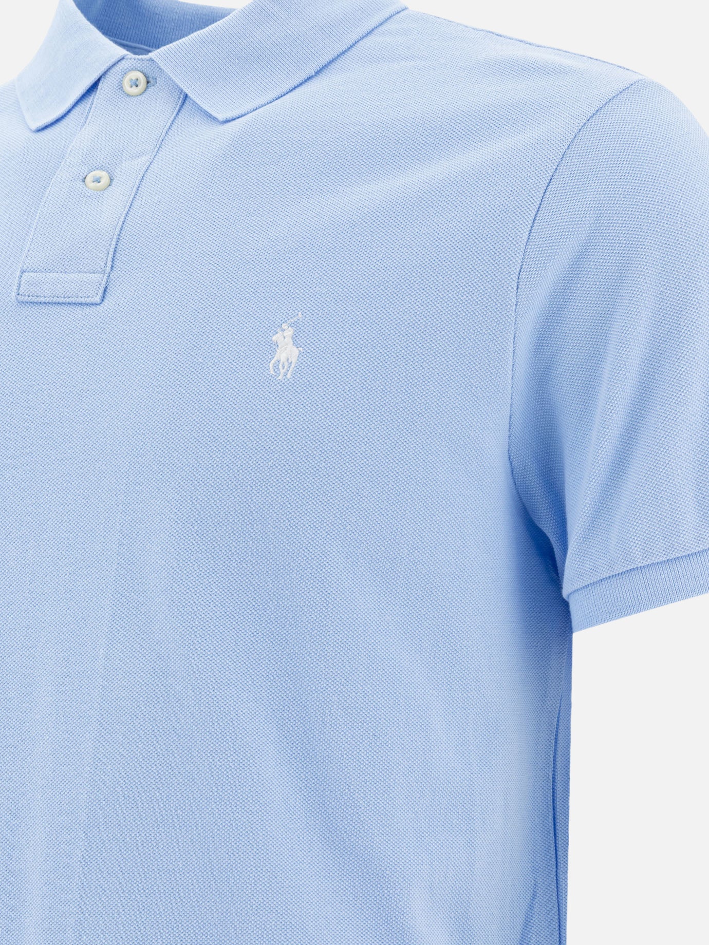Polo shirts with buttons Logo  Light blue - Polo Ralph Lauren Men | PDP | VIETTI Online Store | Zoom-Modal_4
