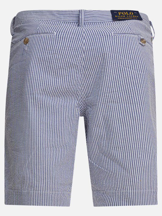 Five pockets shorts Striped  Blue - Polo Ralph Lauren Men | PDP | VIETTI Online Store | 2
