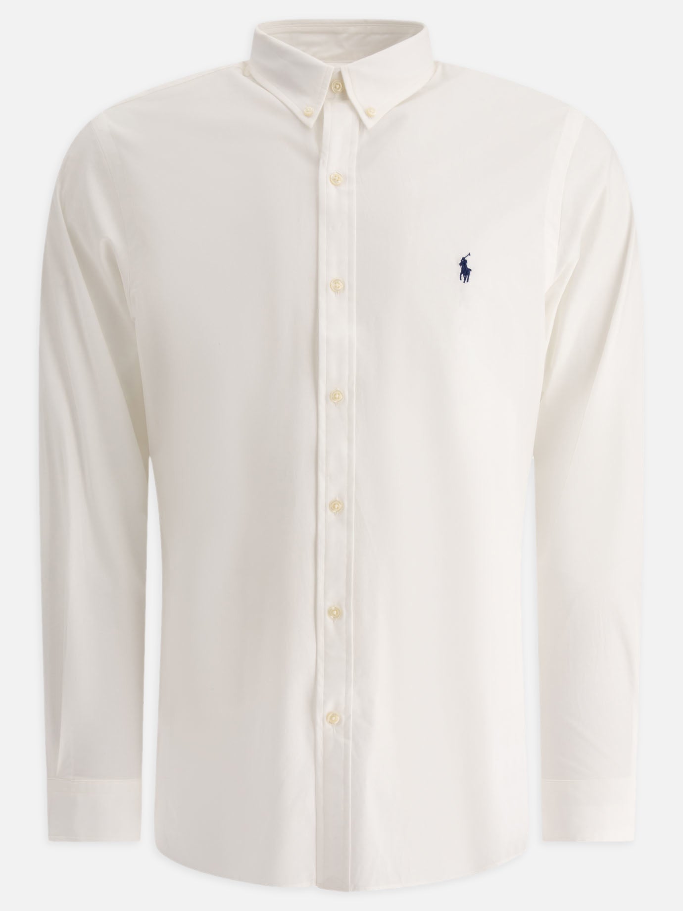 Polo Ralph Lauren Slim-fit stretch poplin shirt 17380321_M White thumbnail_1
